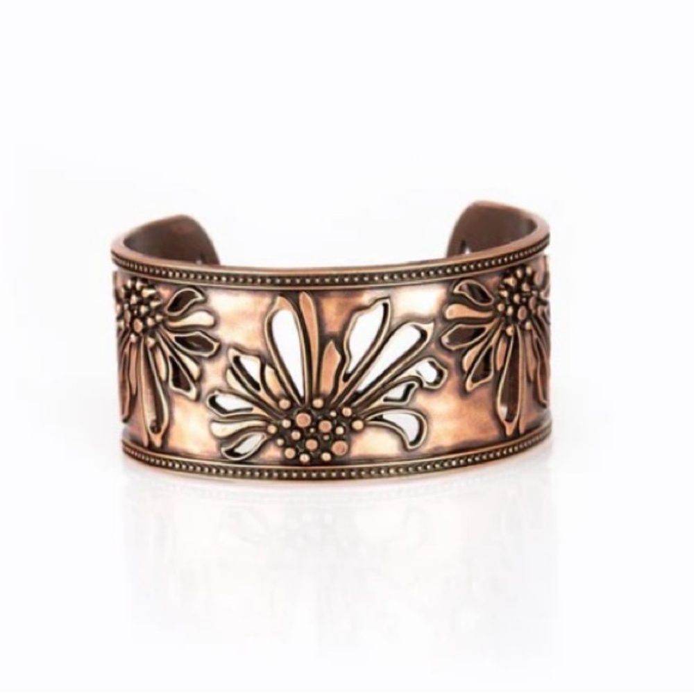 Paparazzi Bracelet - Where The WILDFLOWERS Are - Copper Bracelet